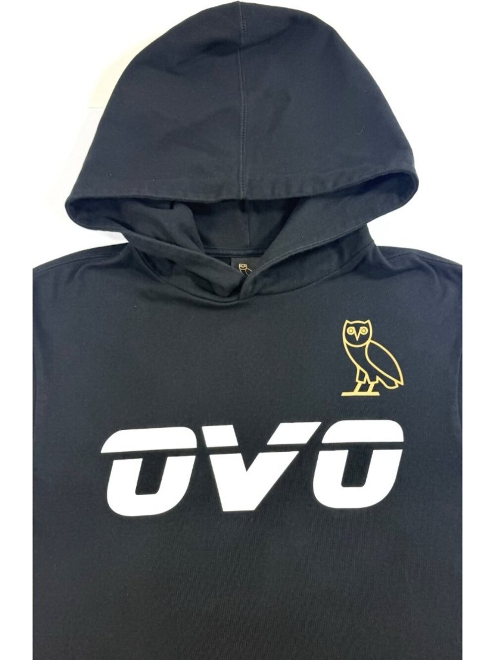 OVO Drake × Octobers Very Own Mens Hoodie Size Large Pullover Black Long Sleeve